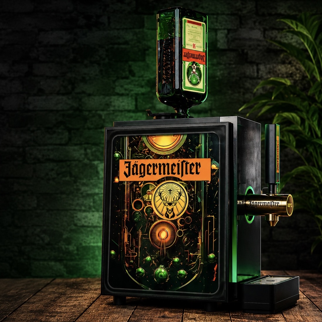 Jägermeister Zapfanlage